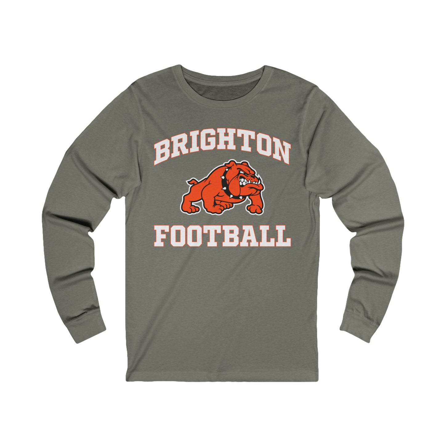 ADULT Bulldog Long Sleeve Tee (Unisex) - Premium