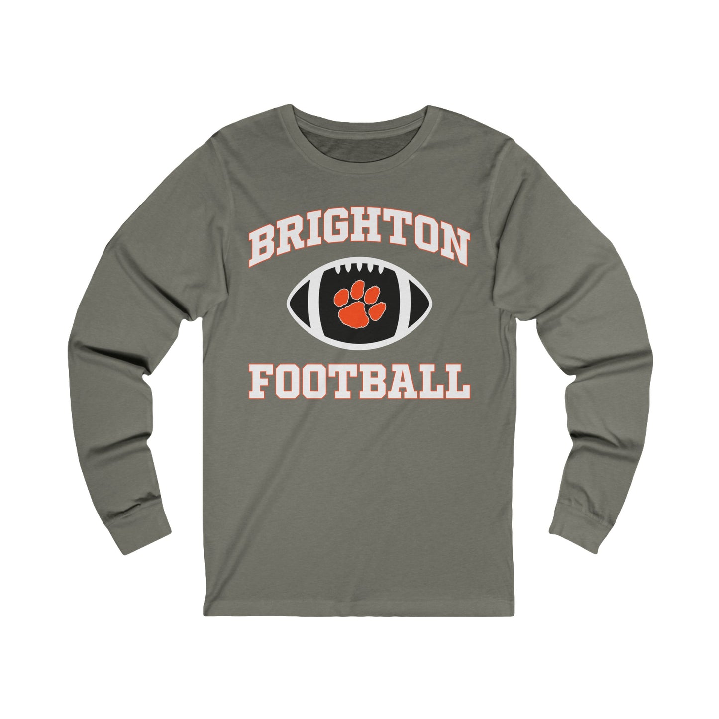 ADULT Football Long Sleeve Tee (Unisex) - Premium