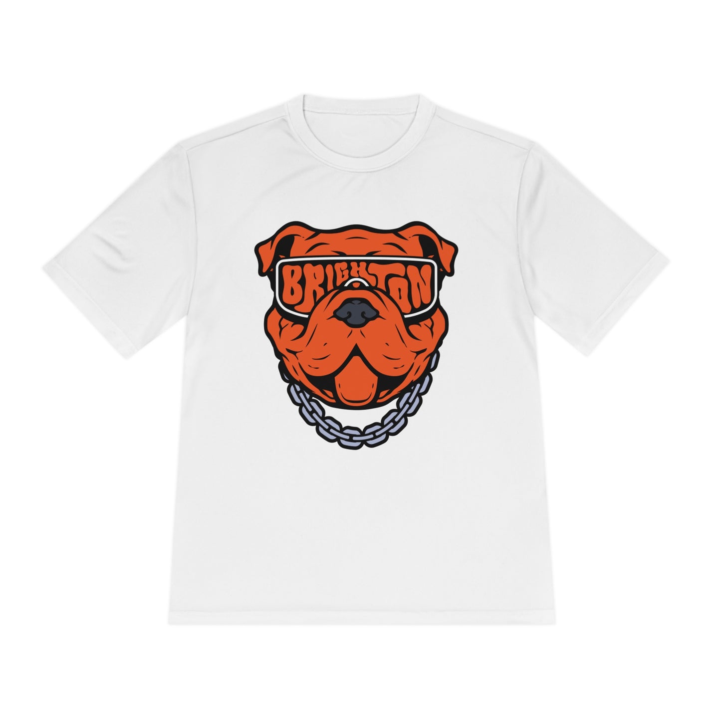 ADULT Bulldog Sunglasses Moisture Wicking Tee (Unisex) - Premium