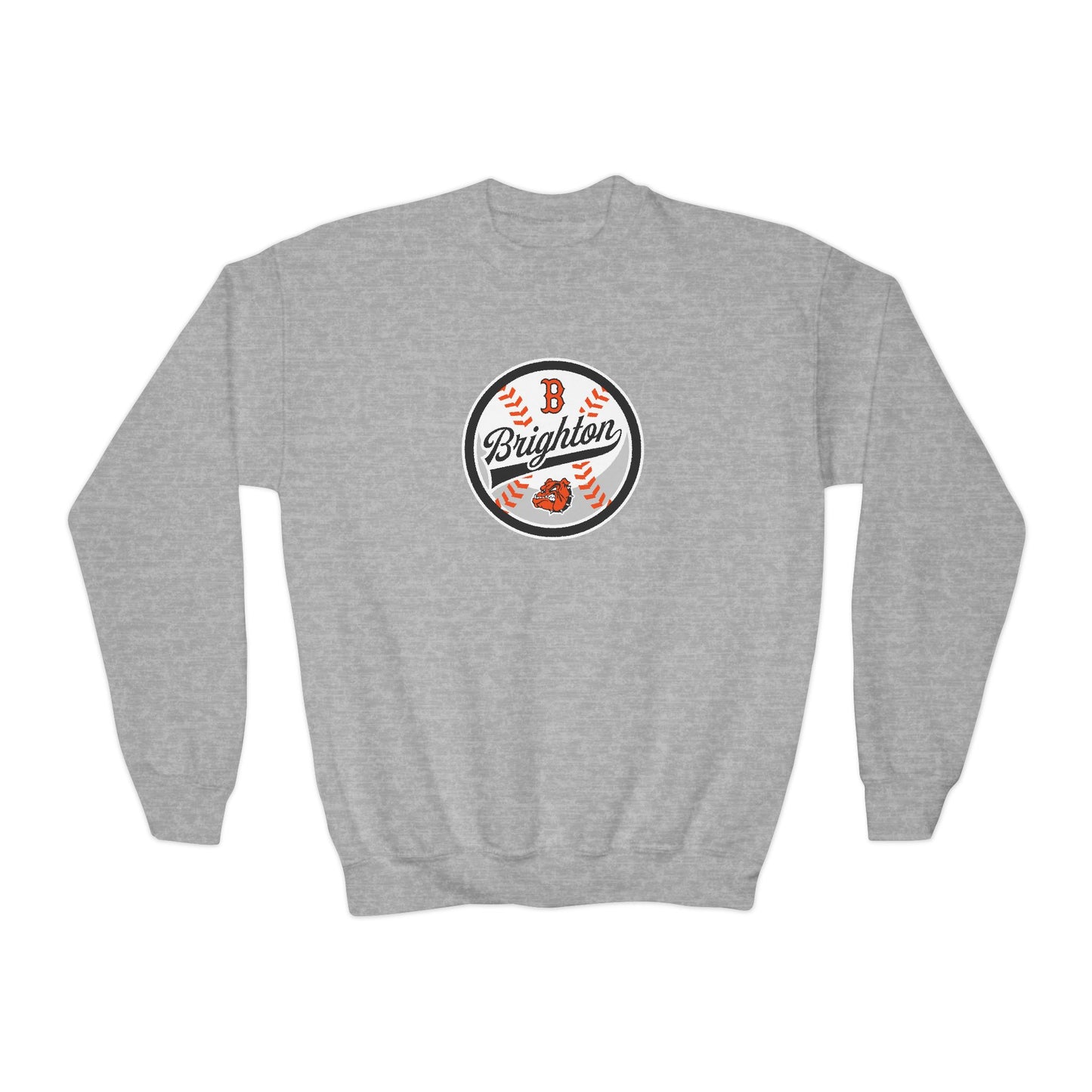 YOUTH Baseball Script Crewneck Sweatshirt (Unisex)