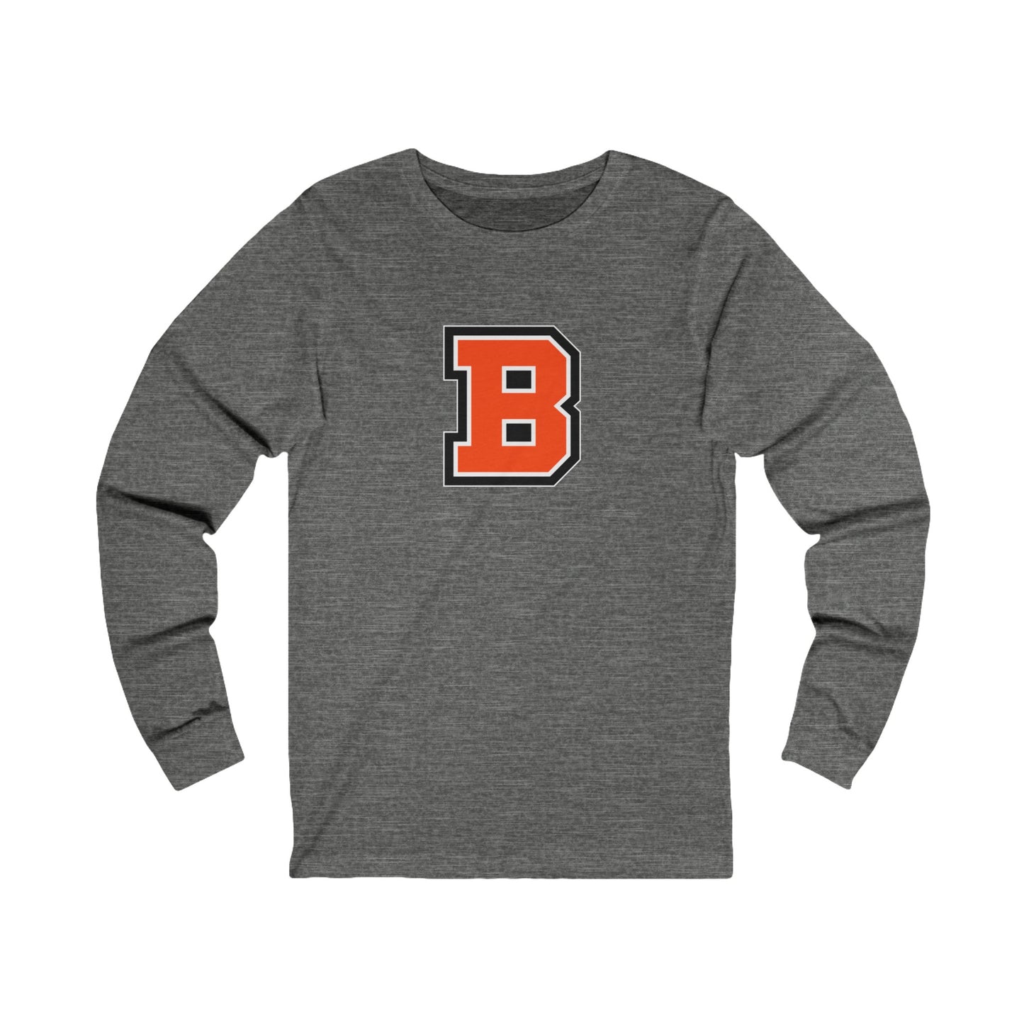 ADULT Varsity B Long Sleeve Tee (Unisex) - Premium