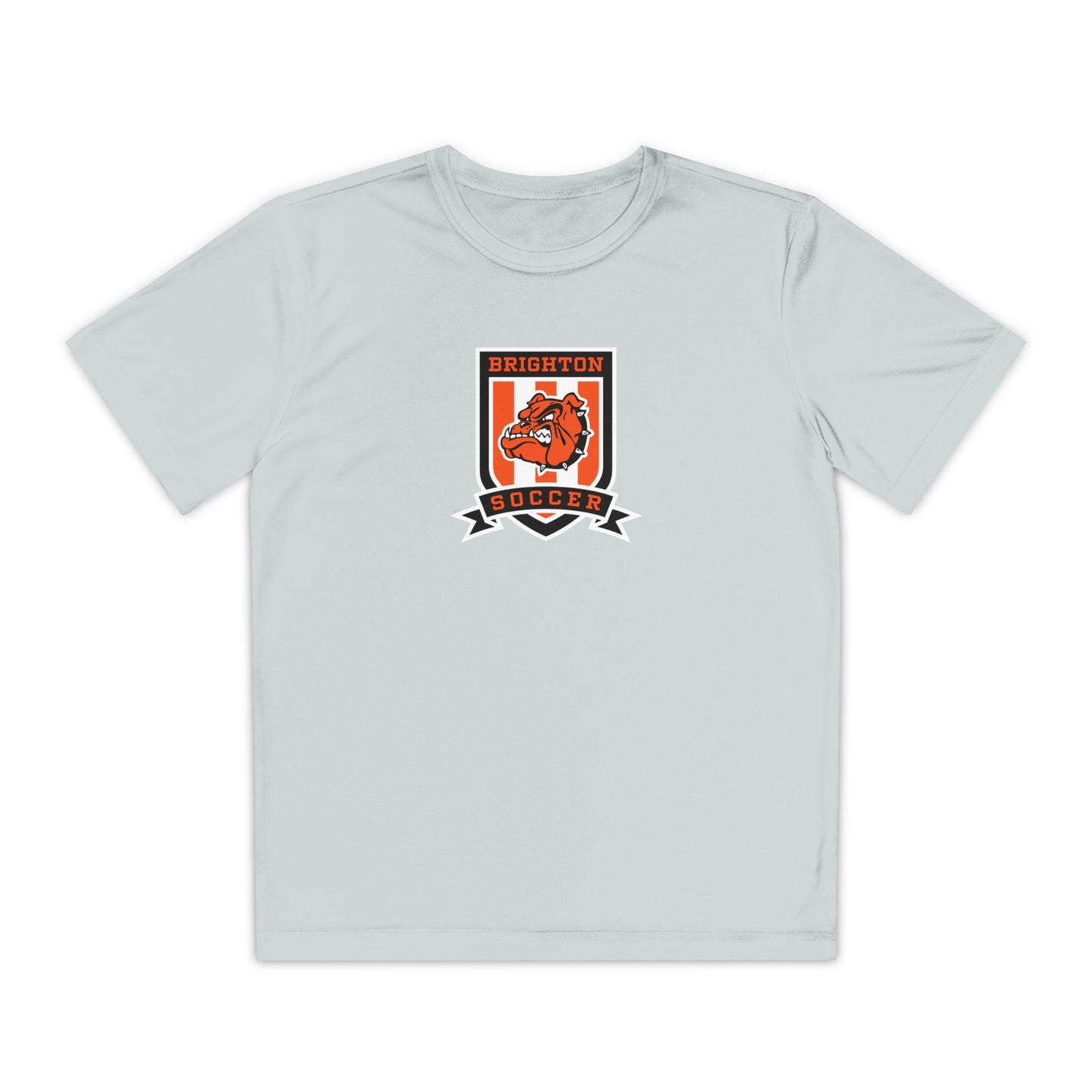YOUTH Soccer Crest Moisture Wicking Tee (Unisex)