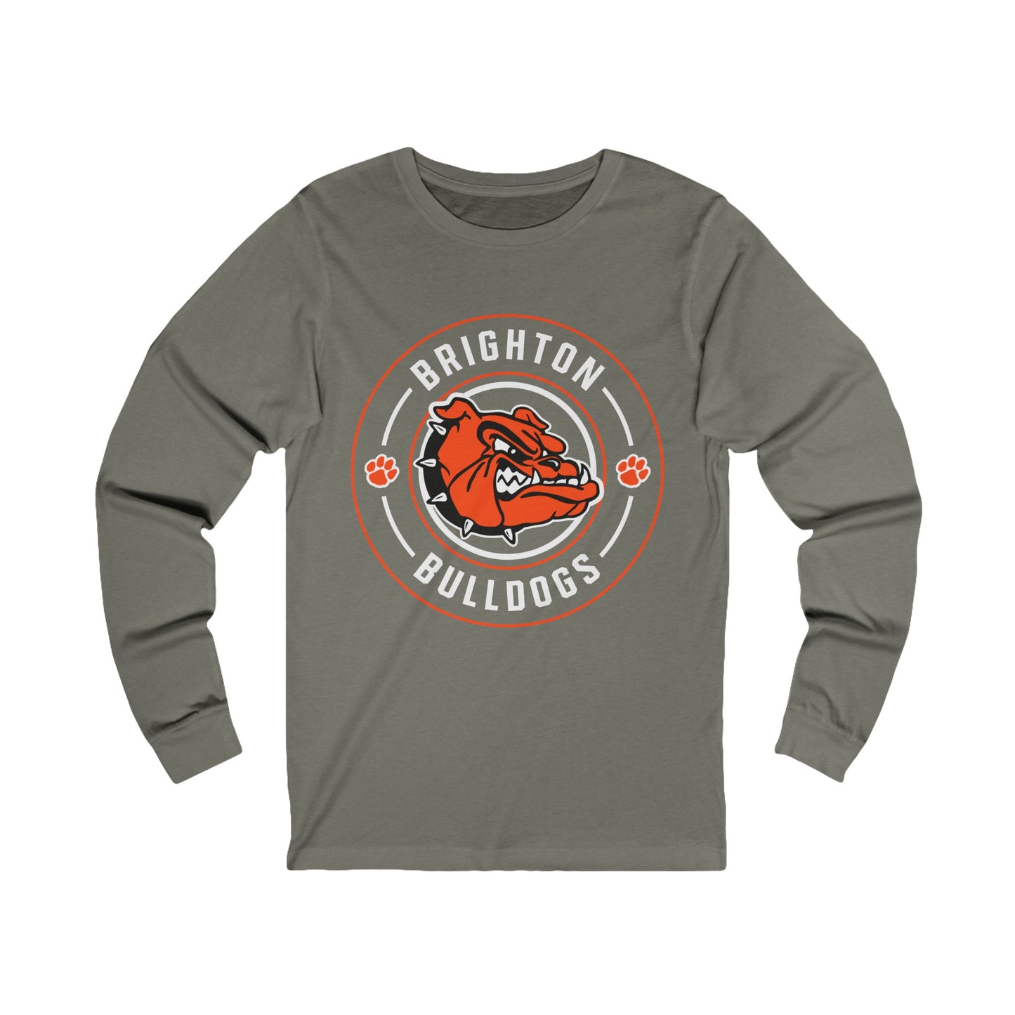 ADULT Bulldog Roundel Long Sleeve Tee (Unisex) - Premium