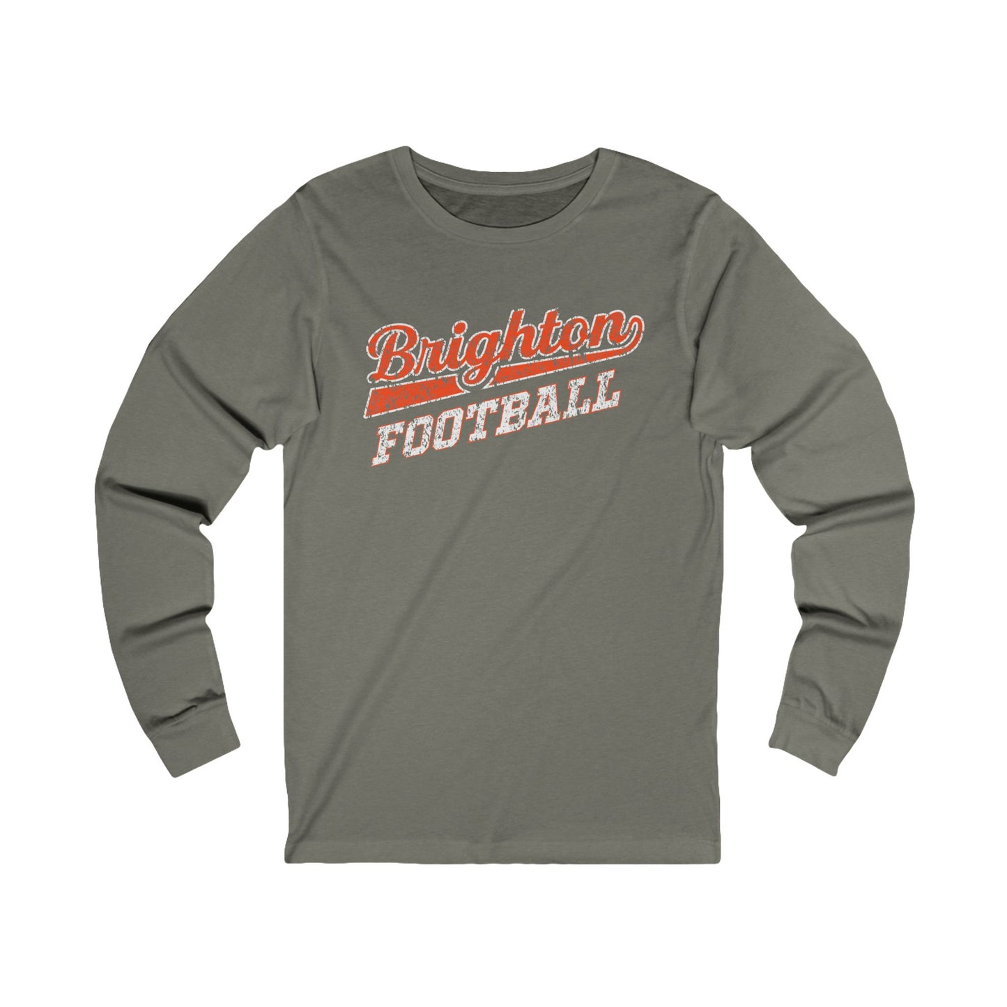 ADULT Vintage Script Long Sleeve Tee (Unisex) - Premium