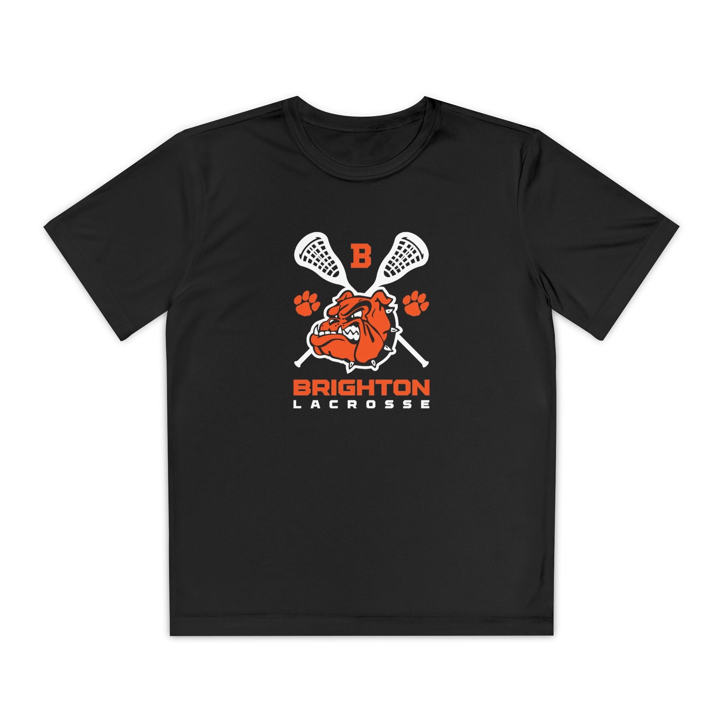 YOUTH Lacrosse Sticks Moisture Wicking Tee (Unisex)