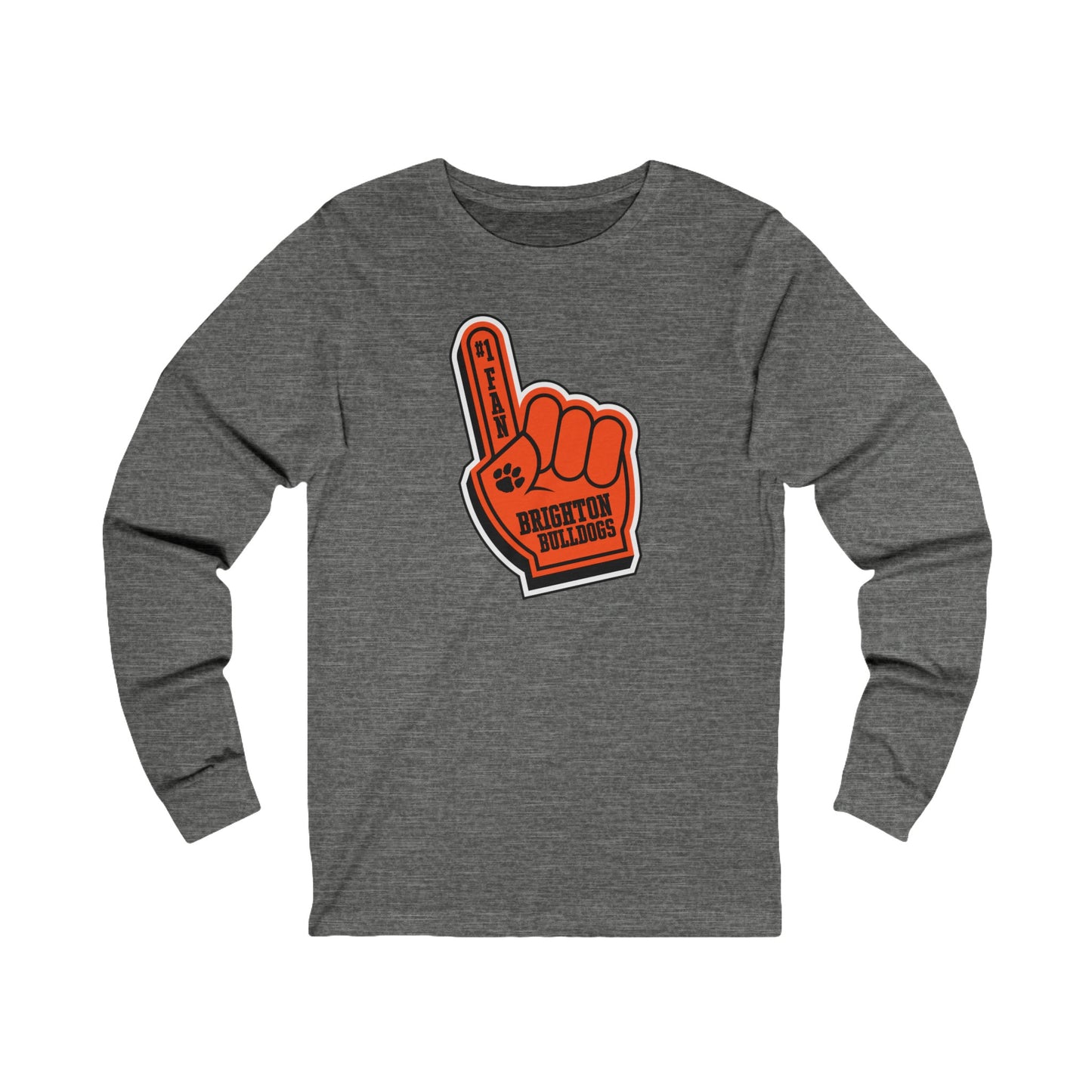 ADULT #1 Fan Long Sleeve Tee (Unisex) - Premium