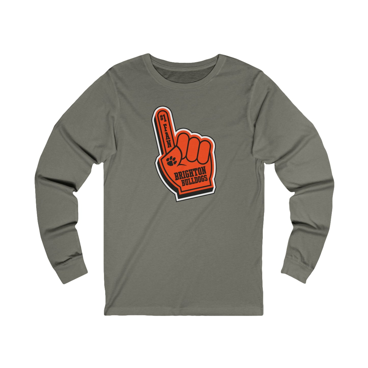 ADULT #1 Fan Long Sleeve Tee (Unisex) - Premium