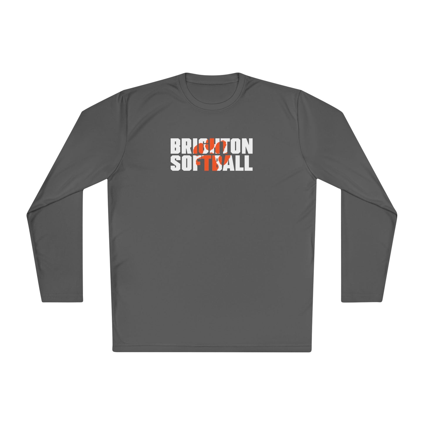 ADULT Softball Paw Moisture Wicking Long Sleeve Tee (Unisex) - Premium